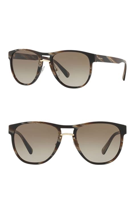 prada 55mm aviator sunglasses|prada sunglasses nordstrom.